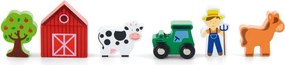 Drevené figúrky Viga 50812 farma