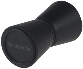Deante Deante, Kľučka sprchových dverí - okrúhla, čierna matná, DEA-XKCK3HN00