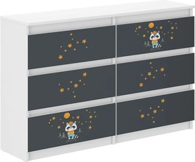 Wooden Toys Detská komoda R-120 BORSUK