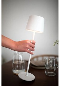 Biela LED stolová lampa (výška 38 cm) Fiore – Markslöjd