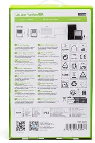 Aigostar - LED Stmievateľný solárny reflektor LED/200W/3,4V IP65 + DO