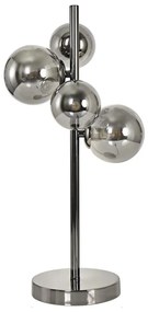 Brilagi - LED Stolná lampa MILLA 4xG9/3W/230V lesklý chróm/dymová BG1801