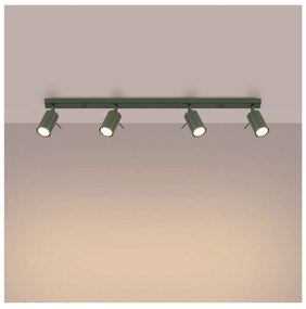 Zelené bodové svietidlo 6x81 cm Etna – Sollux