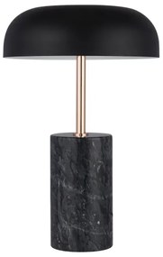 Searchlight EU60709BK - Stolná lampa FRANKFURT 2xE14/7W/230V čierna