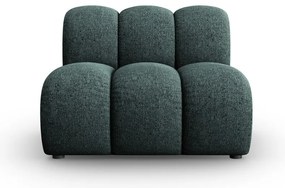 Tyrkysovomodrý modul pohovky (stredový diel) Lupine – Micadoni Home