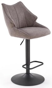 Barová Stolička H122 sivá/čierna