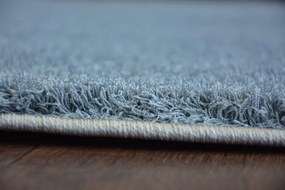Okrúhly koberec SHAGGY MICRO sivá Veľkosť: kruh 100 cm