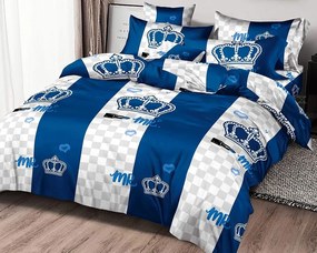 Obliečky MR.modrá Bavlna 7-dielna súprava