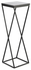 Stojan na kvety LOFT 70x24 cm čierna