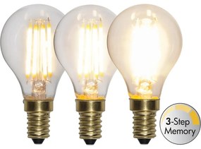 Star trading LED žiarovka E14 P45 3 stupne intenzity svietenia
