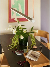 Sivé LED závesné svietidlo so stmievačom Interplay – Hübsch