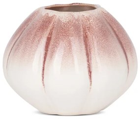 Váza EVITA 03 krémová / ružová