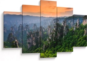 Obraz - Národný lesný park Zhangjiajie (150x105 cm)