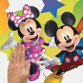 Nálepky na stenu s Disney motívom MICKEY MOUSE s menom vášho dieťaťa