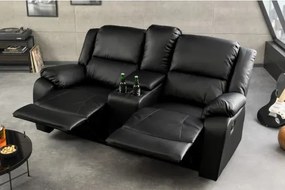 Sedacia súprava Relax 39474 Hollywood 2-sedenie Čierna - Komfort-nábytok