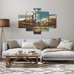 Obraz - Stredoveký hrad (150x105 cm)