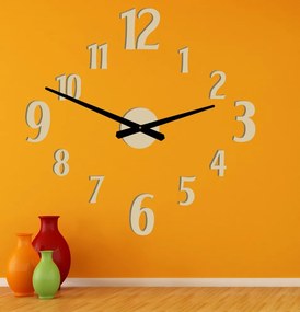 SENTOP | Moderné nalepovacie hodiny na stenu | Sentop 12P024-Wall clock HEU- analógové