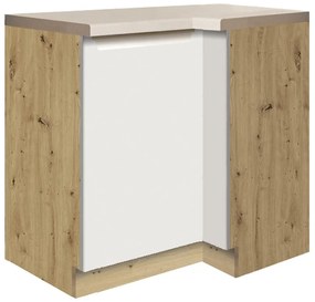 Skrinka do kuchyne Glamour15d Ľavá White