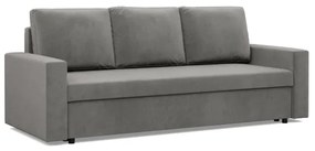 Trojmiestna rozkladacia sedačka NEO Kronos svetlosivá