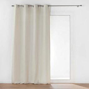 Béžový termo záves z mikrovlákna 135x260 cm Micropolar – douceur d'intérieur