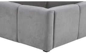 Čalúnená posteľ ASTORIA sivá 160x200 cm