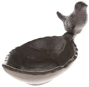 Liatinové pítko pre vtáčiky Leaf, 17 x 8 x 8,5 cm