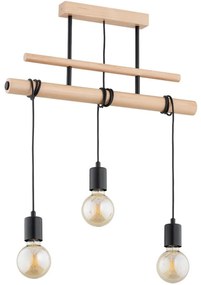 Luster na lanku GENTO 3xE27/60W/230V