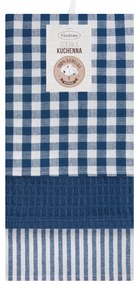 KUCHYNSKÁ UTIERKA LUCY SADA 3 KS 50X70 CM MODRÉ