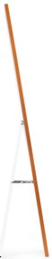 Veľké stojace zrkadlo 148 cm s hliníkovým rámom, rozťahovacie, ModernHome