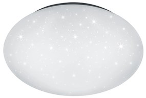 LUKIDA | Okrúhle LED svietidlo bielej farby s trblietkami