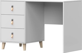 Písací stôl FALCO - biela