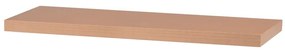 BONTEC Polička, mdf, čierna, P-005 BK Farba: Šedá