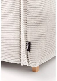 Béžová menčestrová rozkladacia rohová pohovka (ľavý roh/do tvaru "U") Tori – Bonami Selection