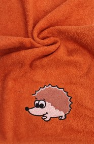 Detský uterák s výšivkou Ježko