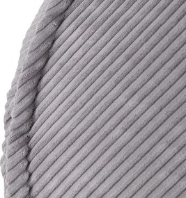 Kreslo medvedík menčester šedá