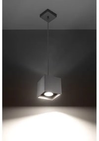 Luster na lanku QUAD 1 1xGU10/40W/230V šedá