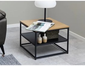 Konferenčný stolík CORA dub/čierna