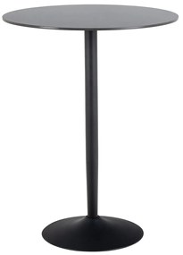 Keramický barový stůl Malta 105 cm černý mramor