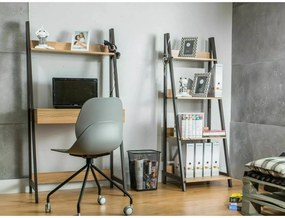 Regál Matis A 52 cm dub přírodní/černý