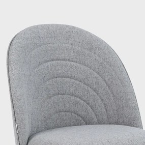 Jedálenská stolička LUDI sivá 738210