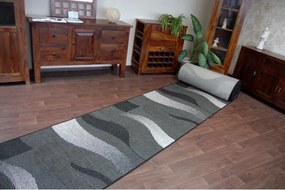 Behúň FLOORLUX SIZAL 20212 čierny/strieborný