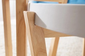 Nemecký výrobca Drevený konferenčný stolík Scandinavia - set 2 ks biely