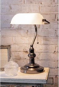 Stolná bankový lampa WhiteBank - 27 * 23 * 42 cm E27 / Max. 1x 60Watt
