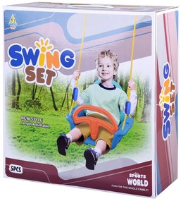 Jokomisiada Pohodlná hojdačka pre bábätko s opierkou chrbta a zábradlím SP0756