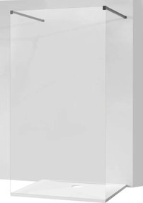 Variabilná sprchová zástena MAXMAX KIOTO 90x200 cm, 8 mm - číre sklo