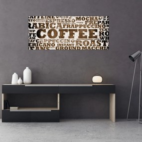 Obraz - Coffee (120x50 cm)