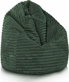 Sedací vak Bag Sako XL stripe TiaHome - Zelená