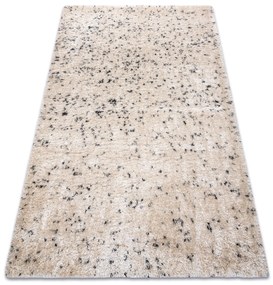 Koberec FLUFFY 2372 shaggy,  bodky krém / antracit