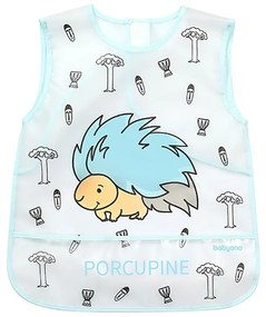 Umývateľný podbradník - zástera 33x40 cm Baby Ono dikobraz