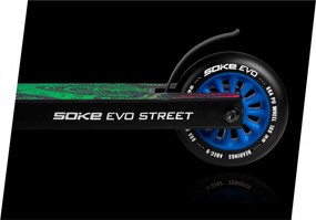 SOKE EVO street black rainbow performance scooter